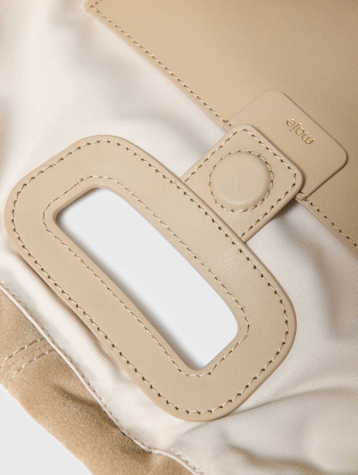 Tote bag Milpli in camoscio