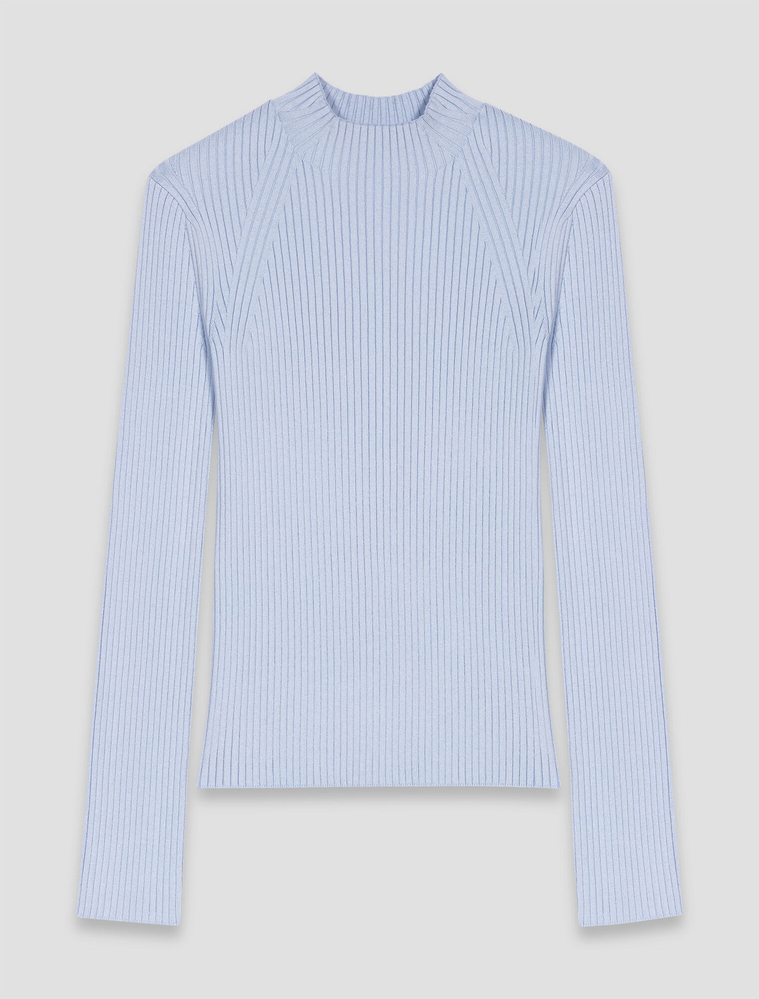 Top in maglia a coste