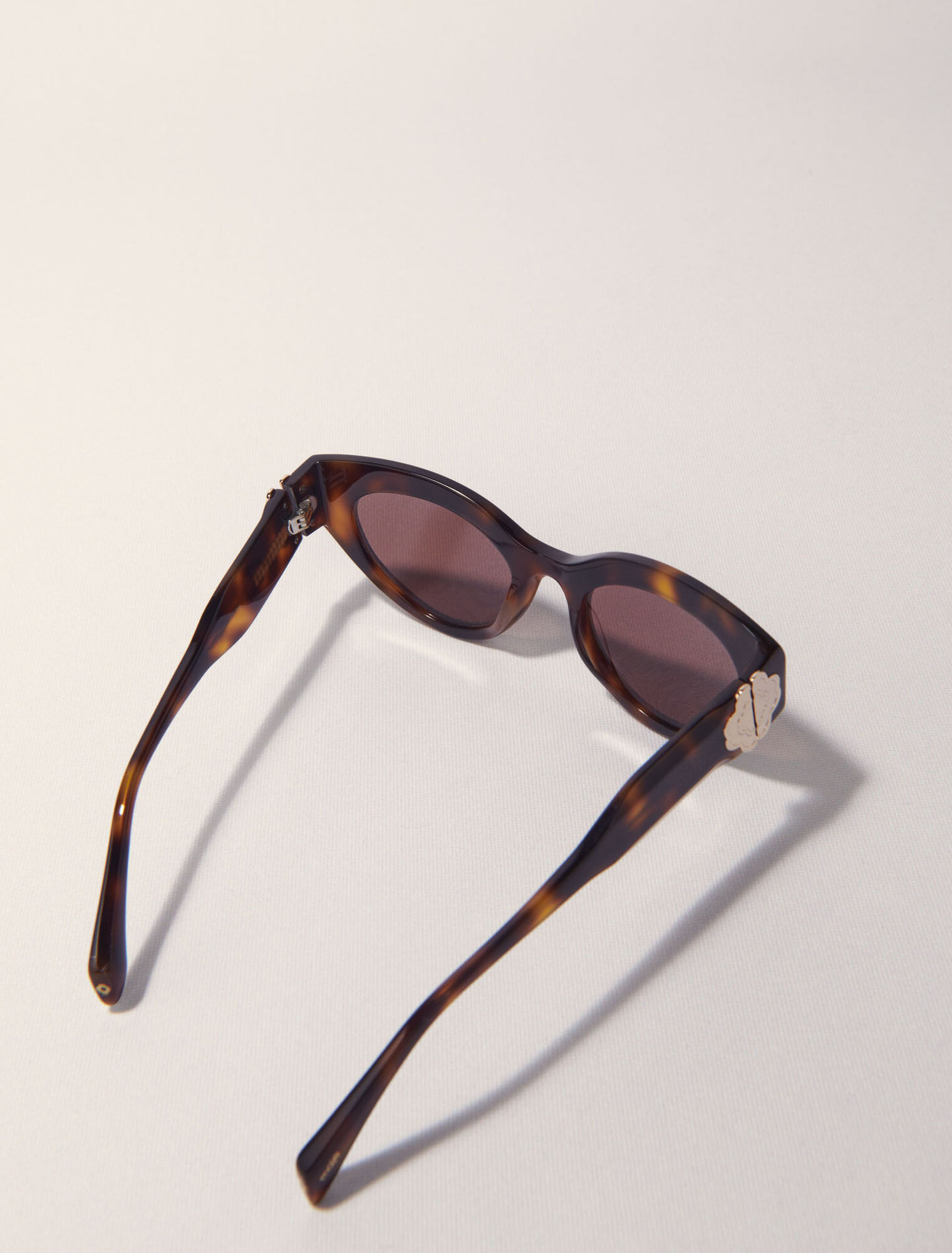 Occhiali cat-eye in acetato