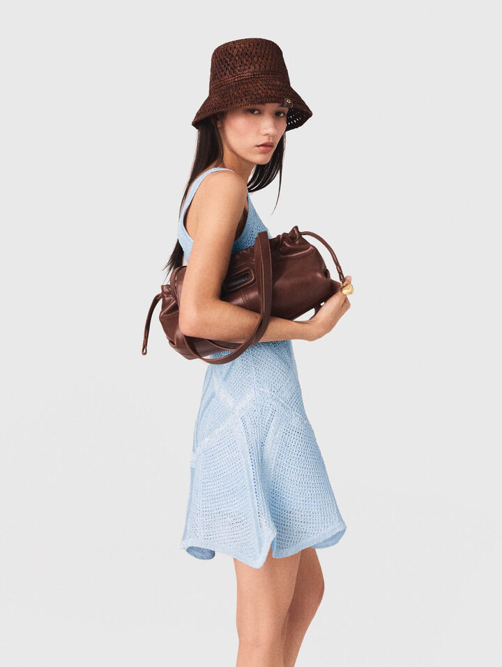 Abito corto in crochet