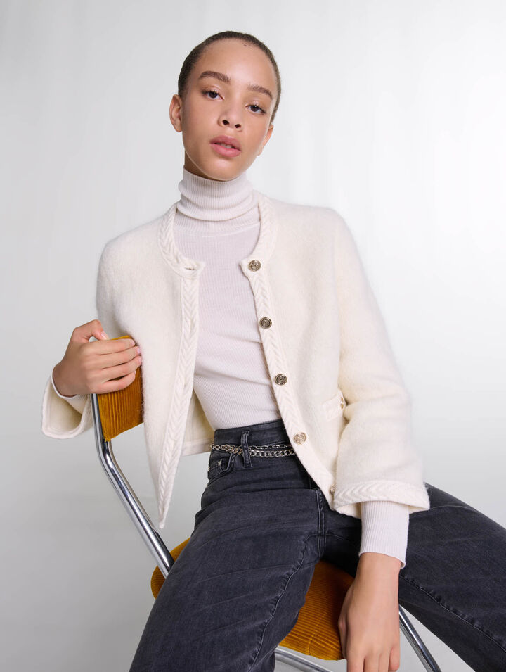 Cardigan in maglia