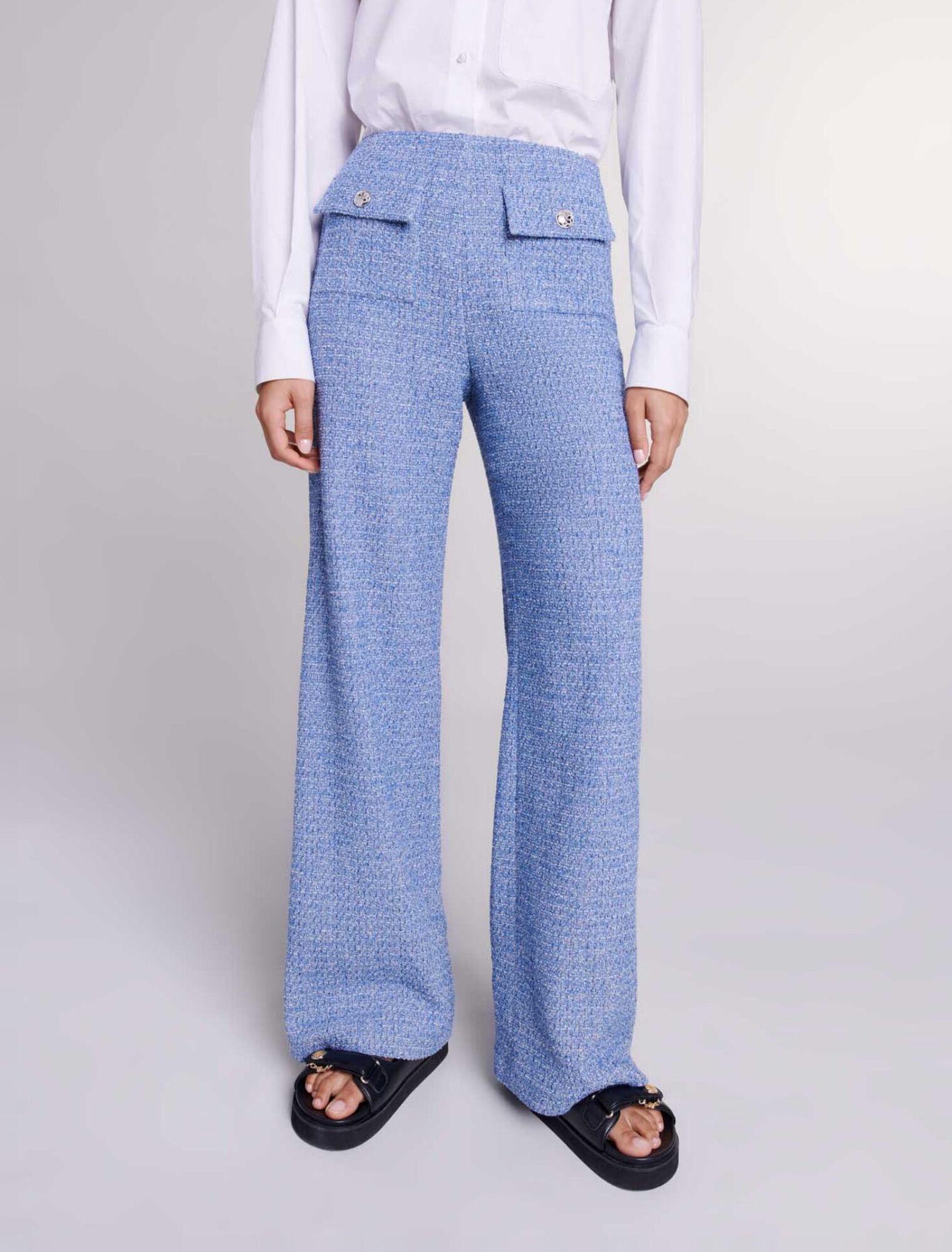 Pantaloni in tweed