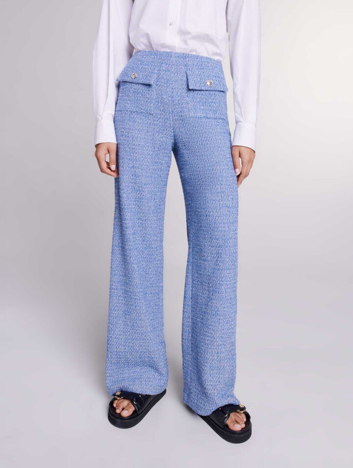Pantaloni in tweed