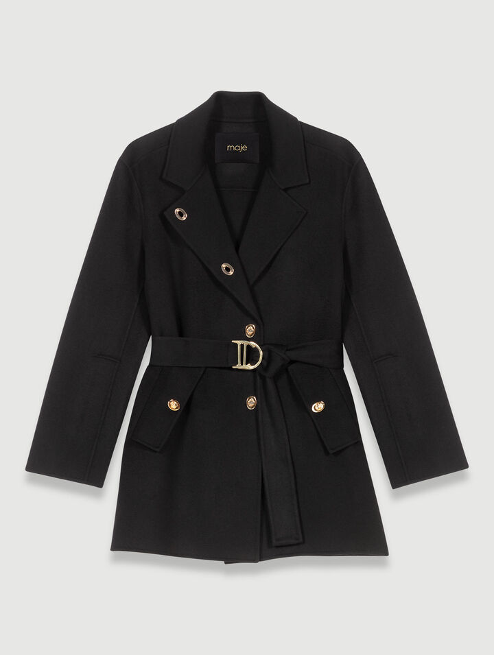 Manteau in tweed