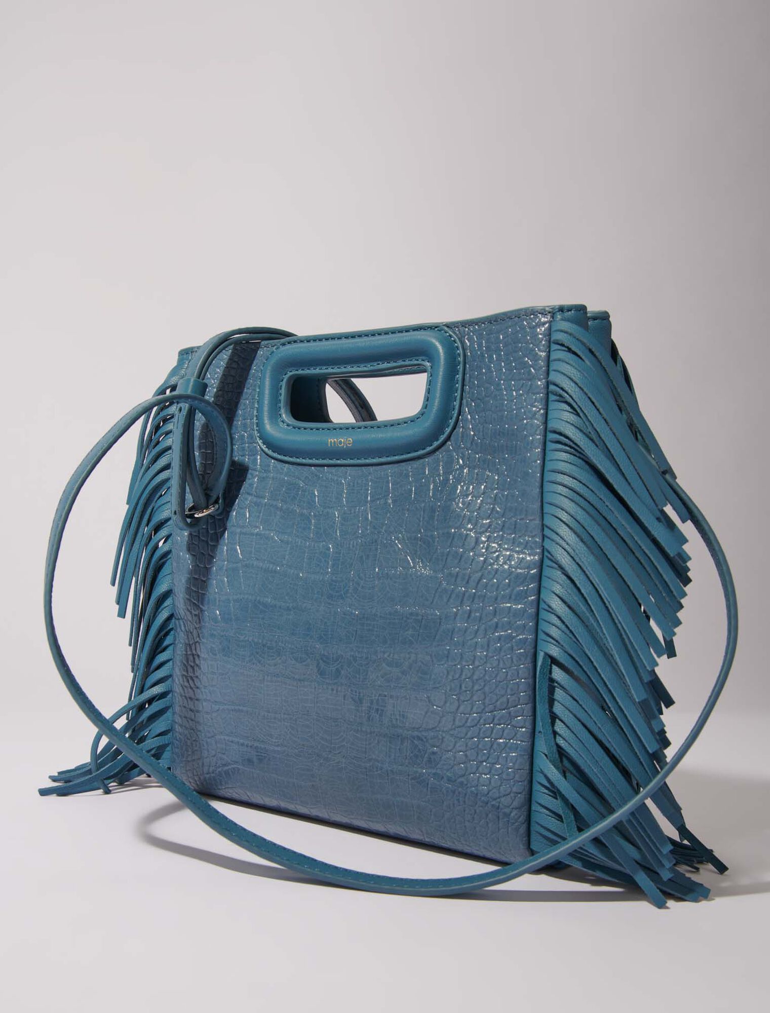 Borsa M in pelle coccodrillo
