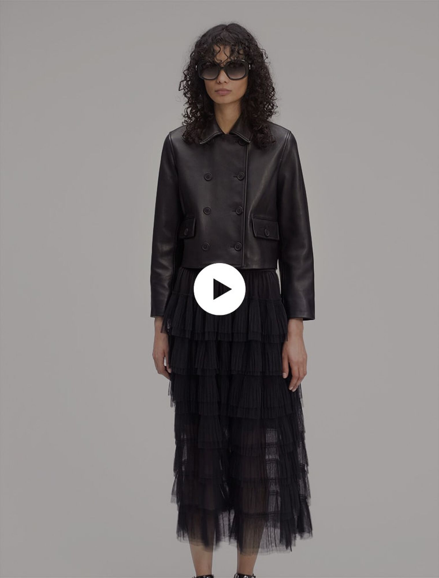 Gonna midi in tulle