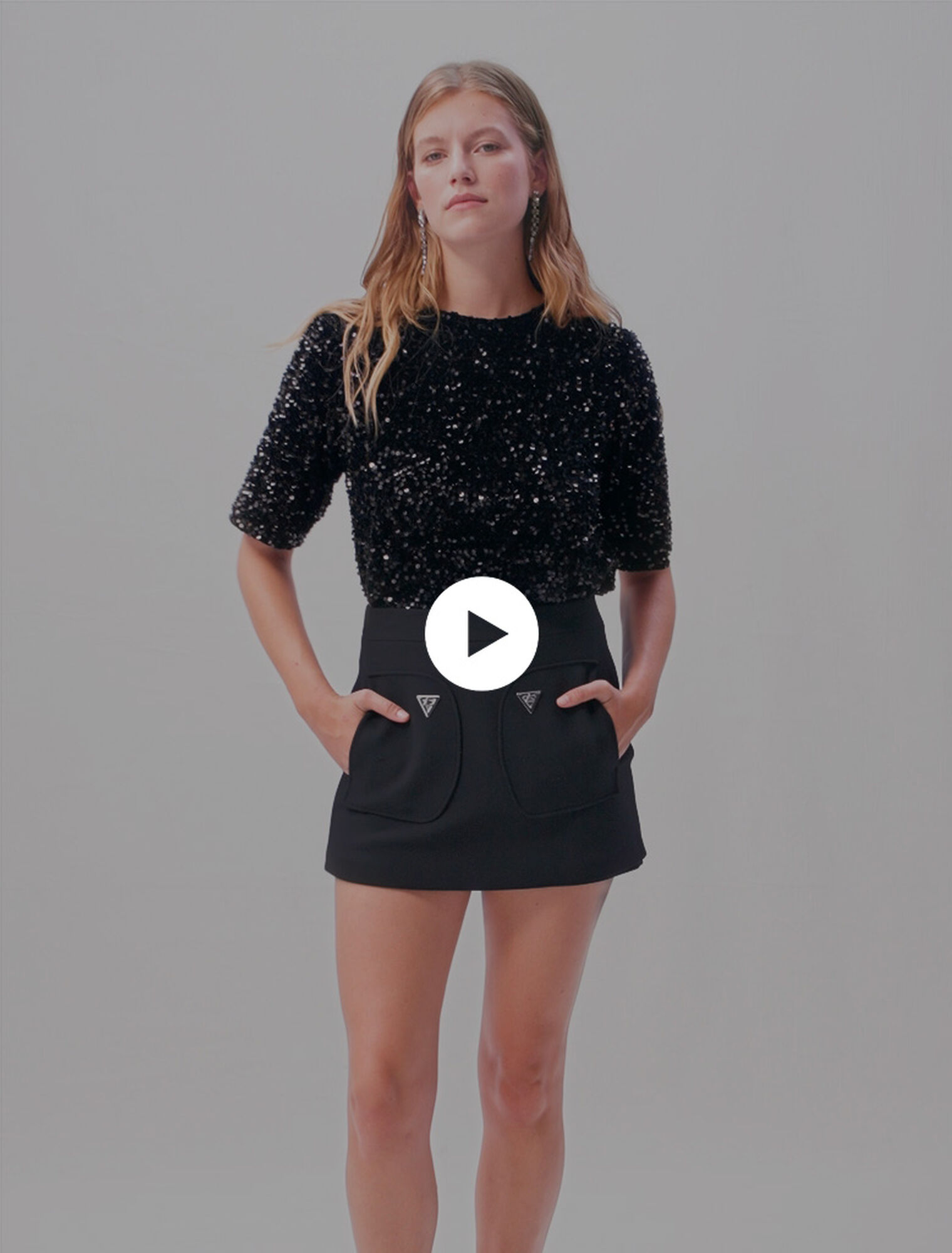 Shorts effetto gonna