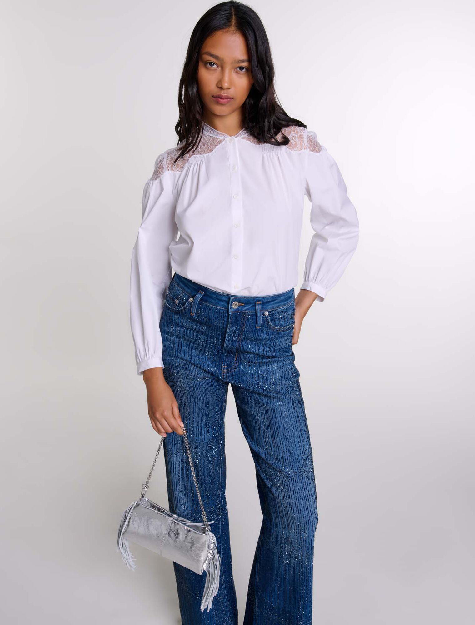 Camicia in pizzo