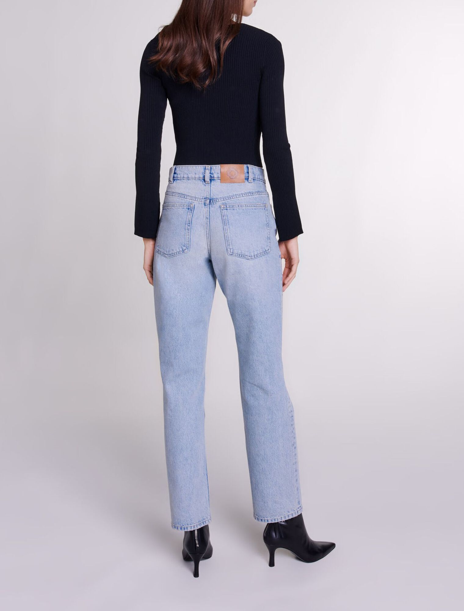 Twinset in maglia elasticizzata