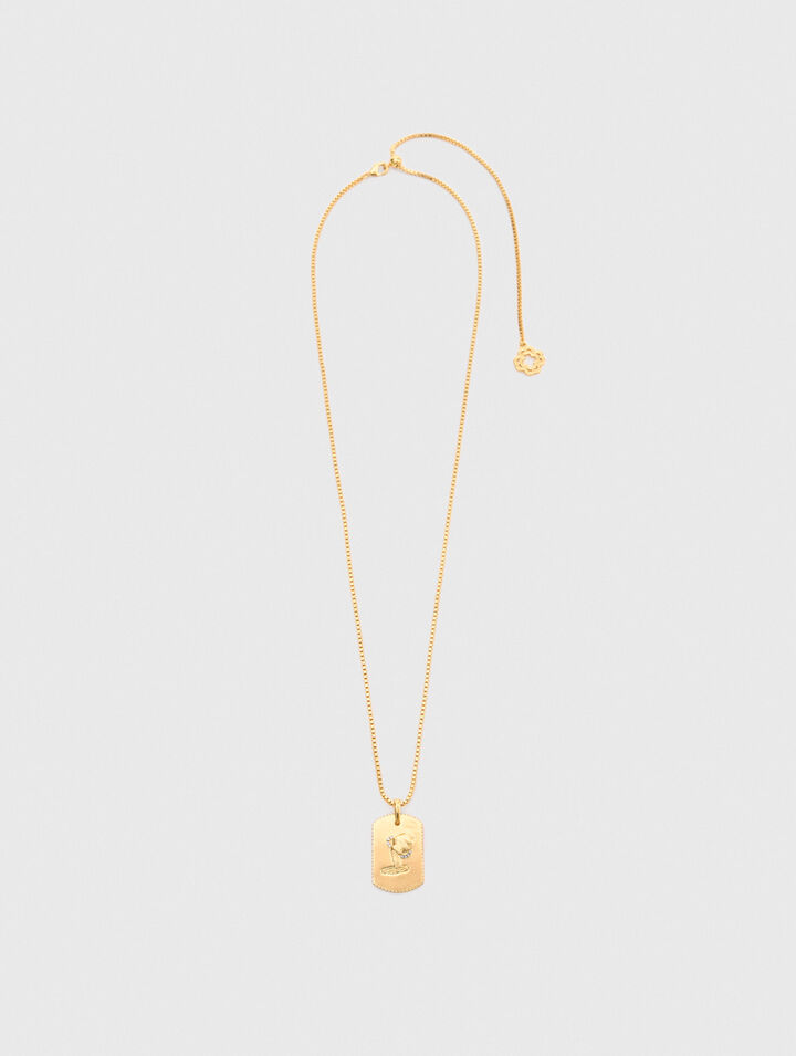 Collana con segno zodiacale