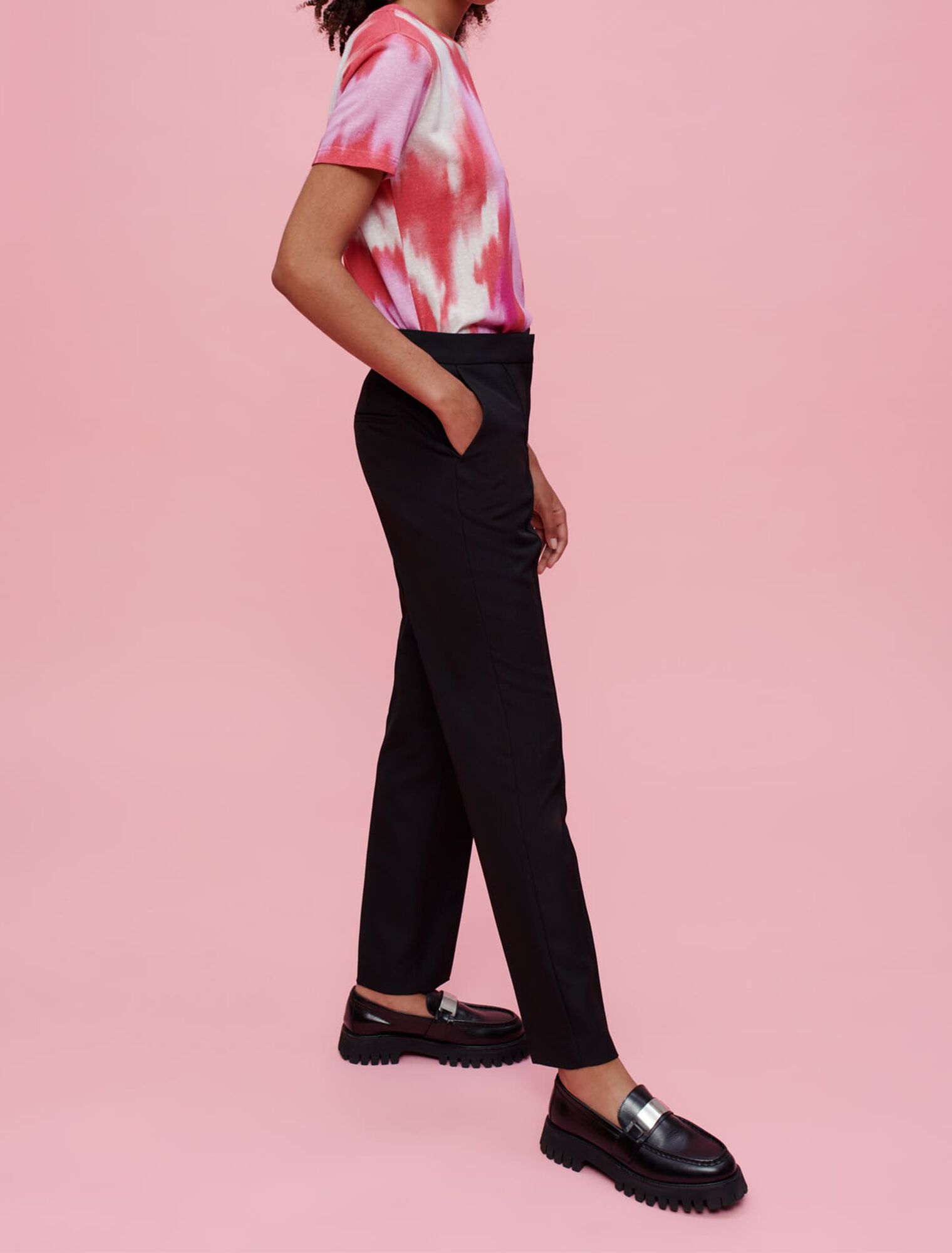Pantaloni sartoriali neri