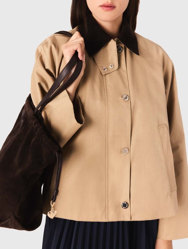 Borsa Miss M in pelle scamosciata