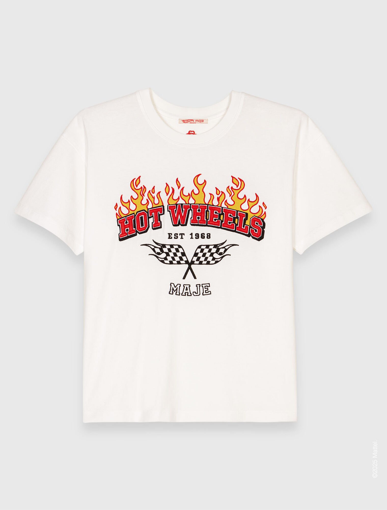 T-shirt con ricamo