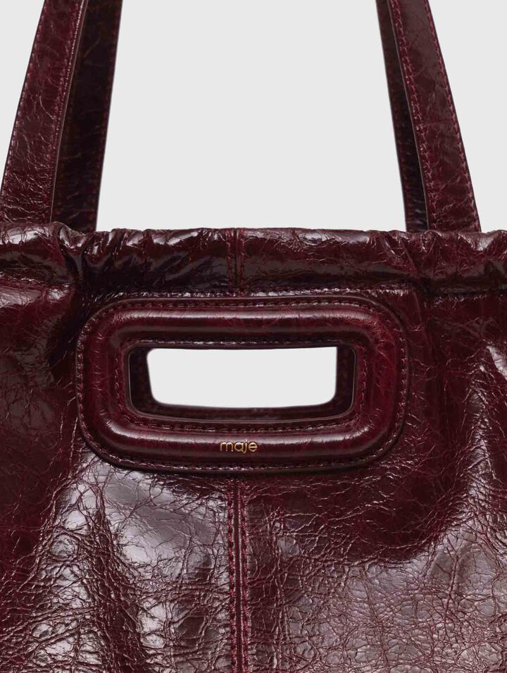 Borsa Miss M tote bag craquelé