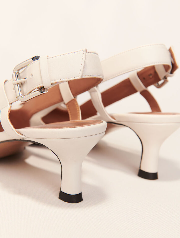 Décolleté slingback doppia fibbia