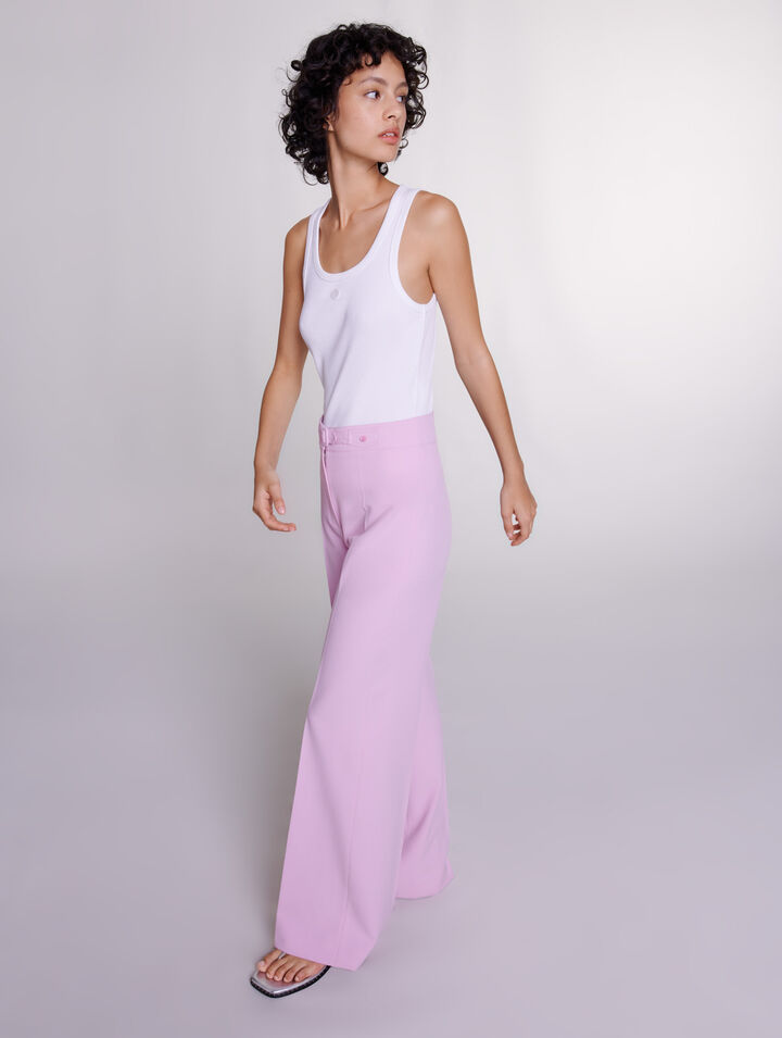 Pantaloni da tailleur larghi