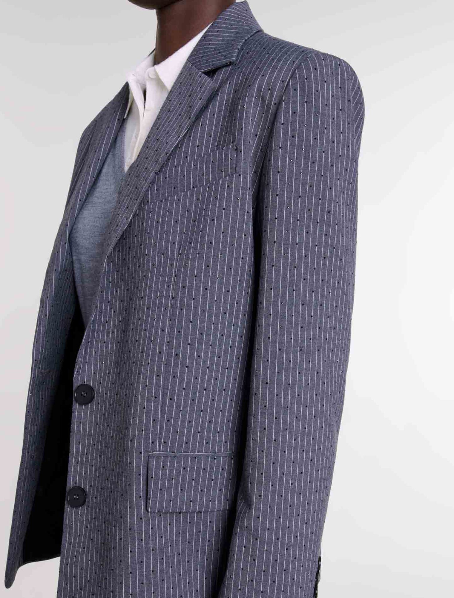 Giacca da tailleur glitterata