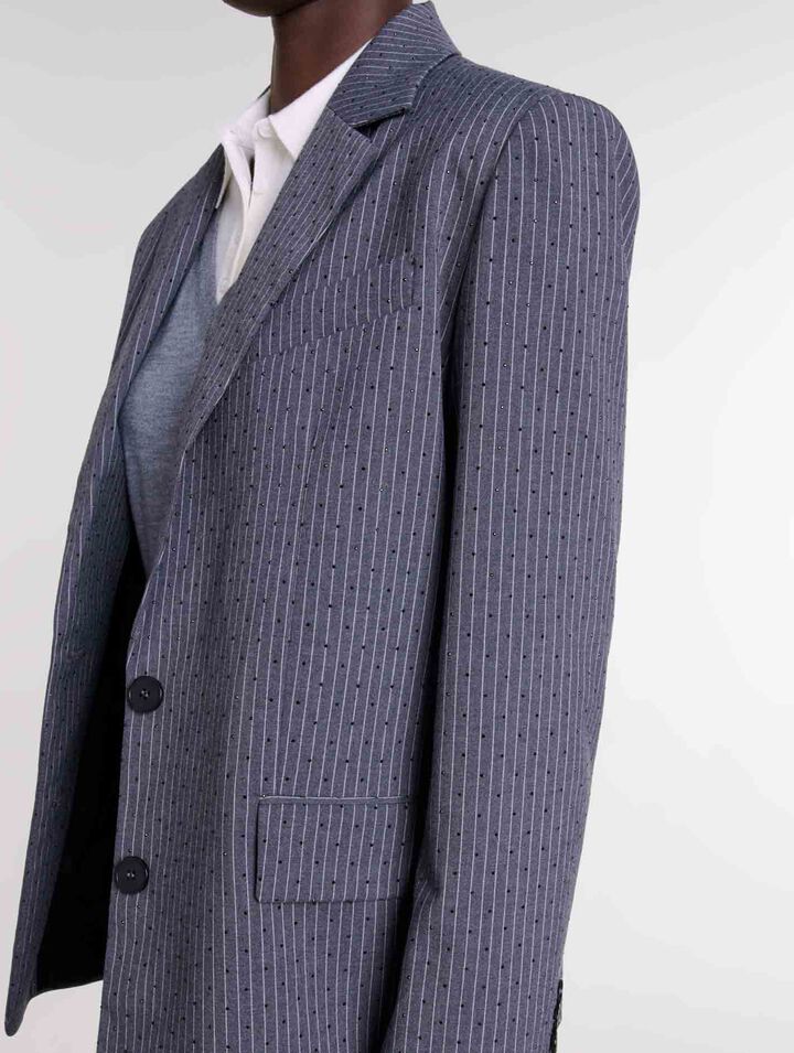 Giacca da tailleur glitterata