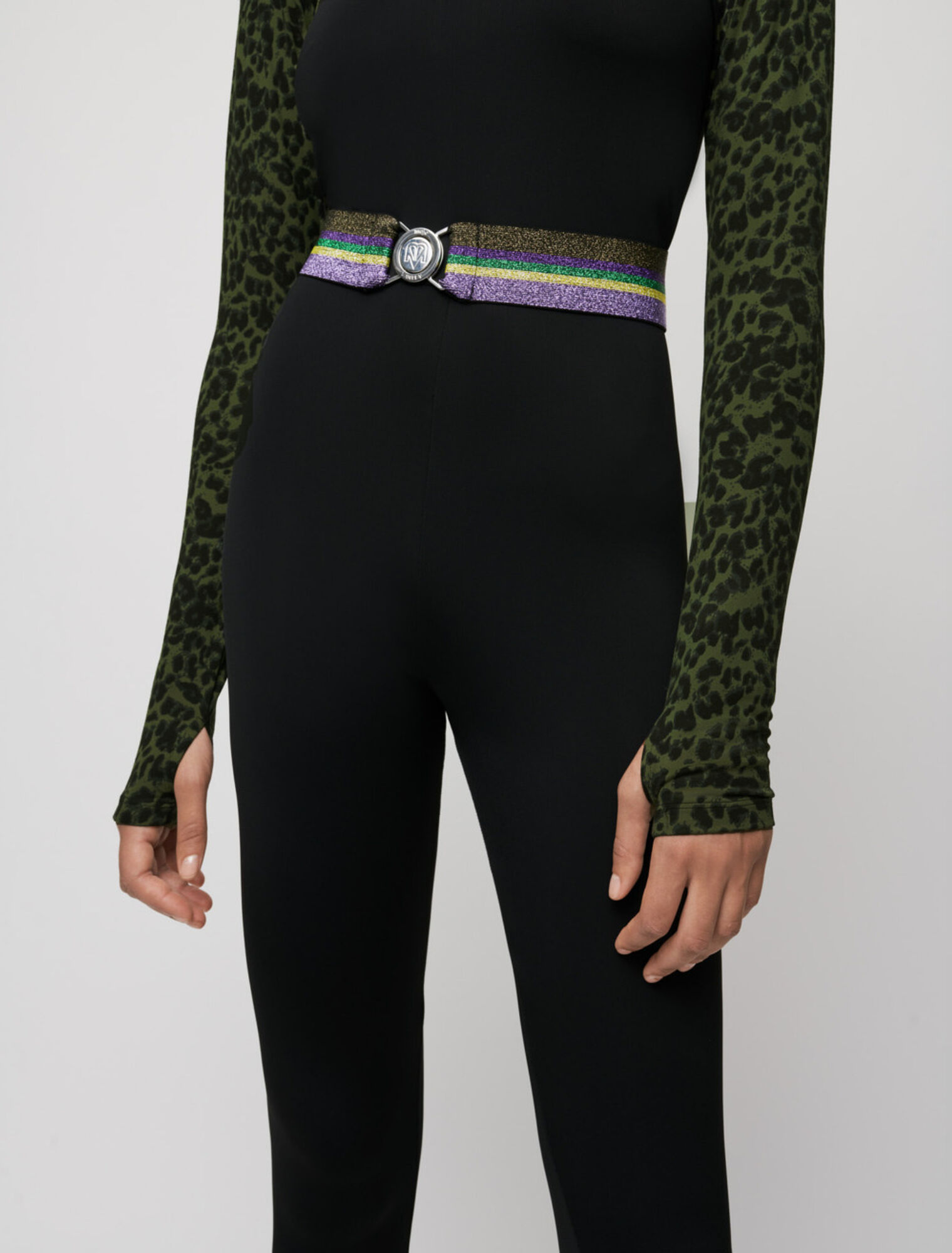 Mini crop top stampato