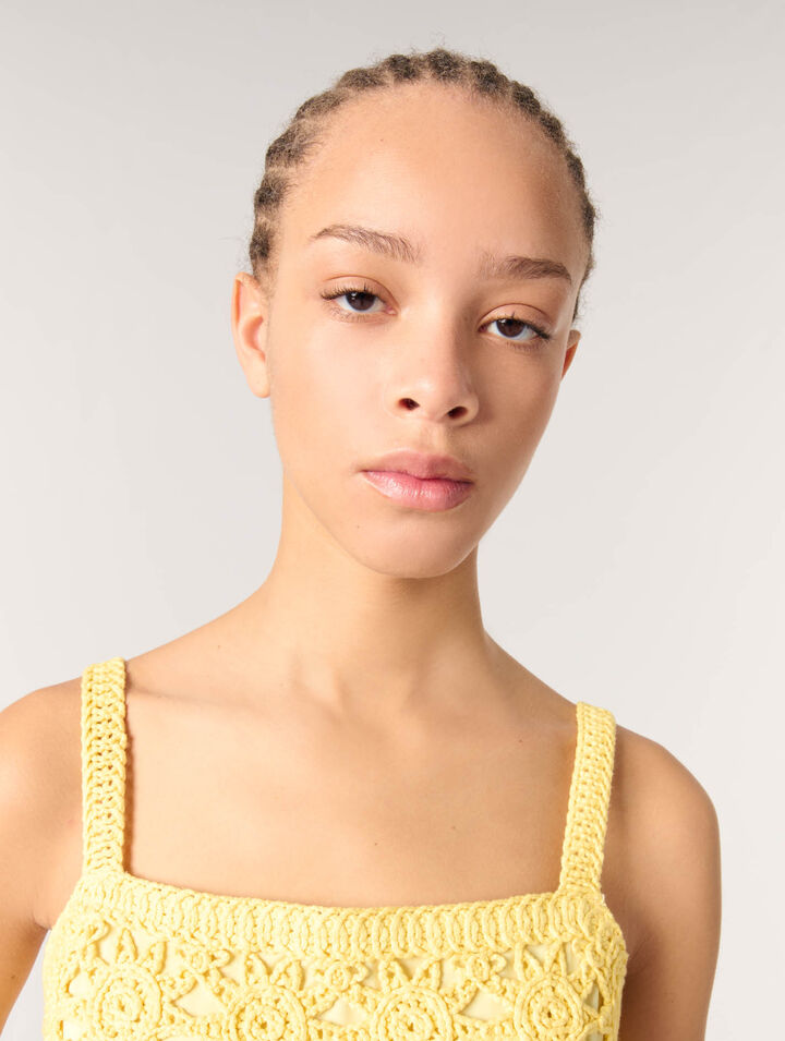 Top in crochet