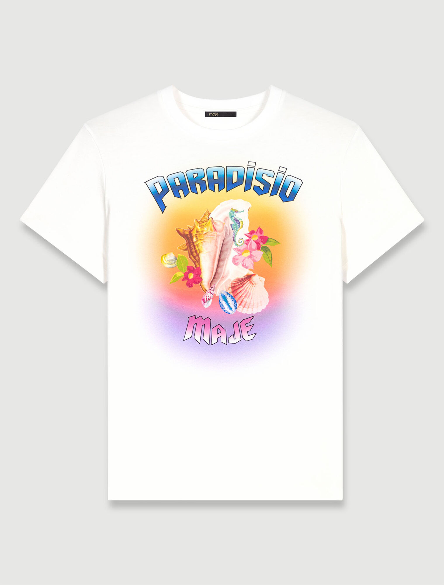 T-shirt con stampa Paradisio