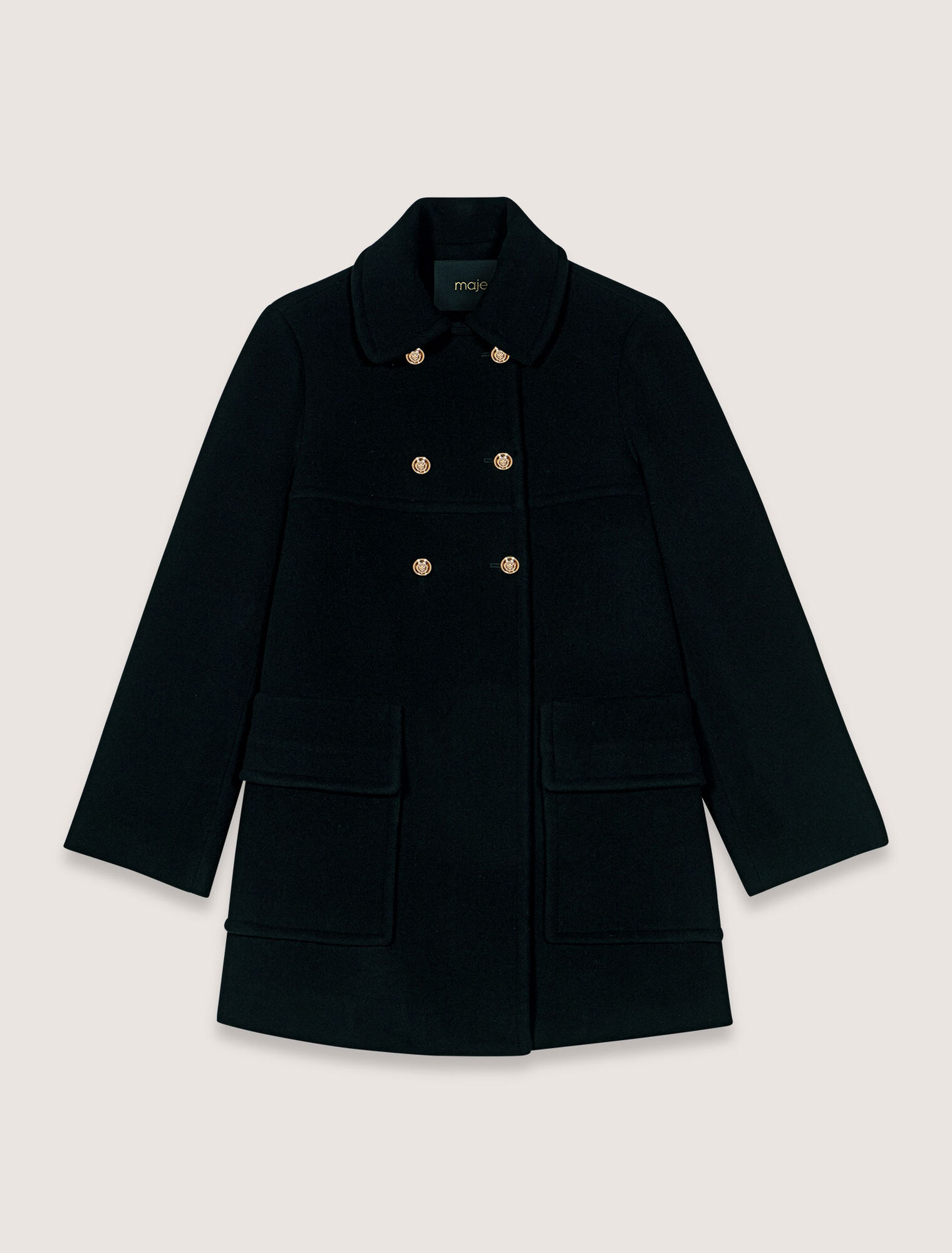 Cappotto in lana mélange