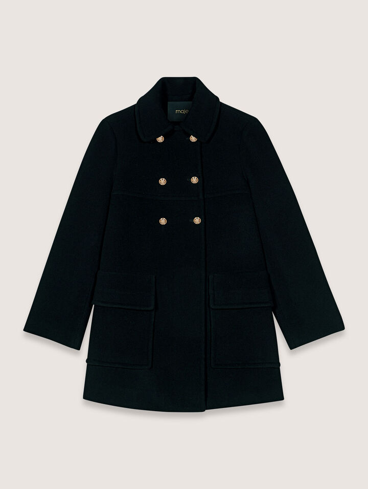 Cappotto in lana mélange