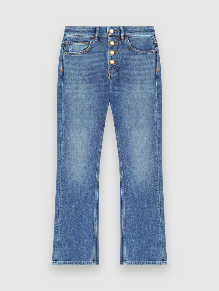 Jean dritti in denim