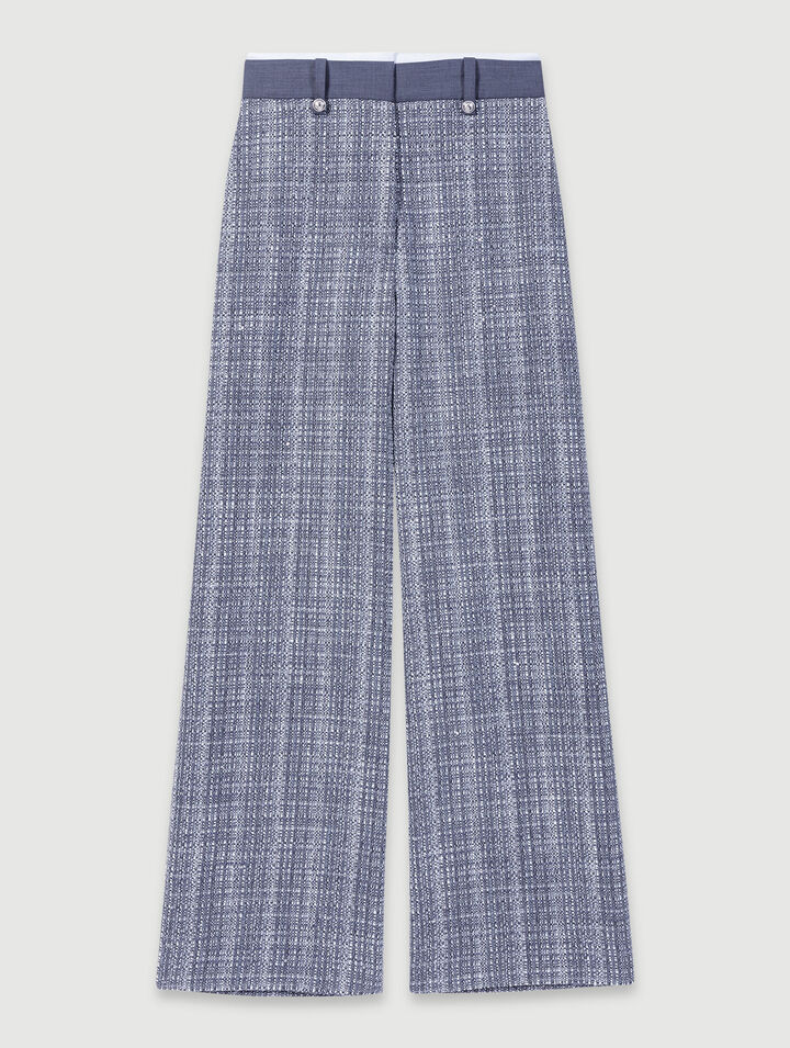 Pantaloni in tweed