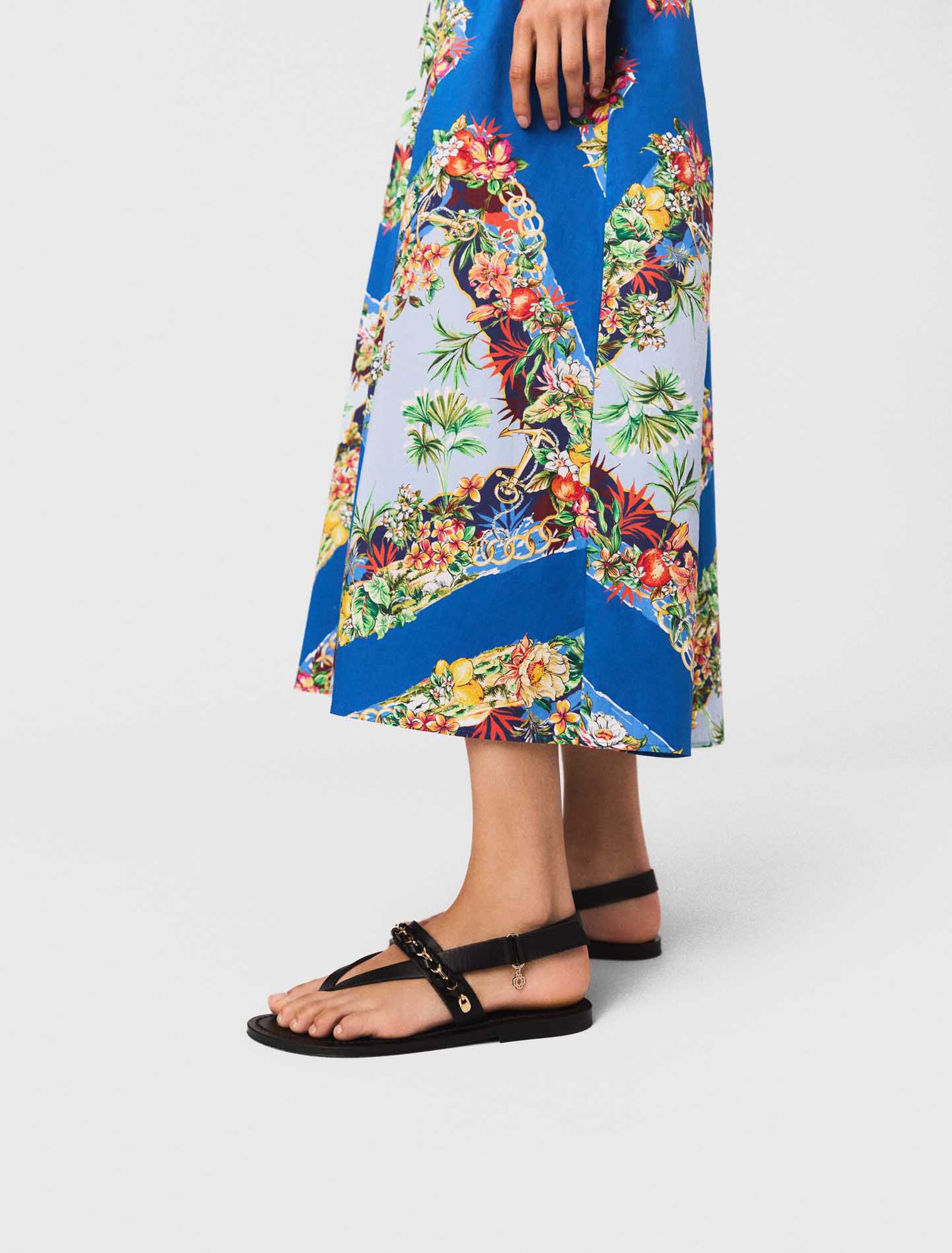 Sandali piatti in pelle K.Jacques