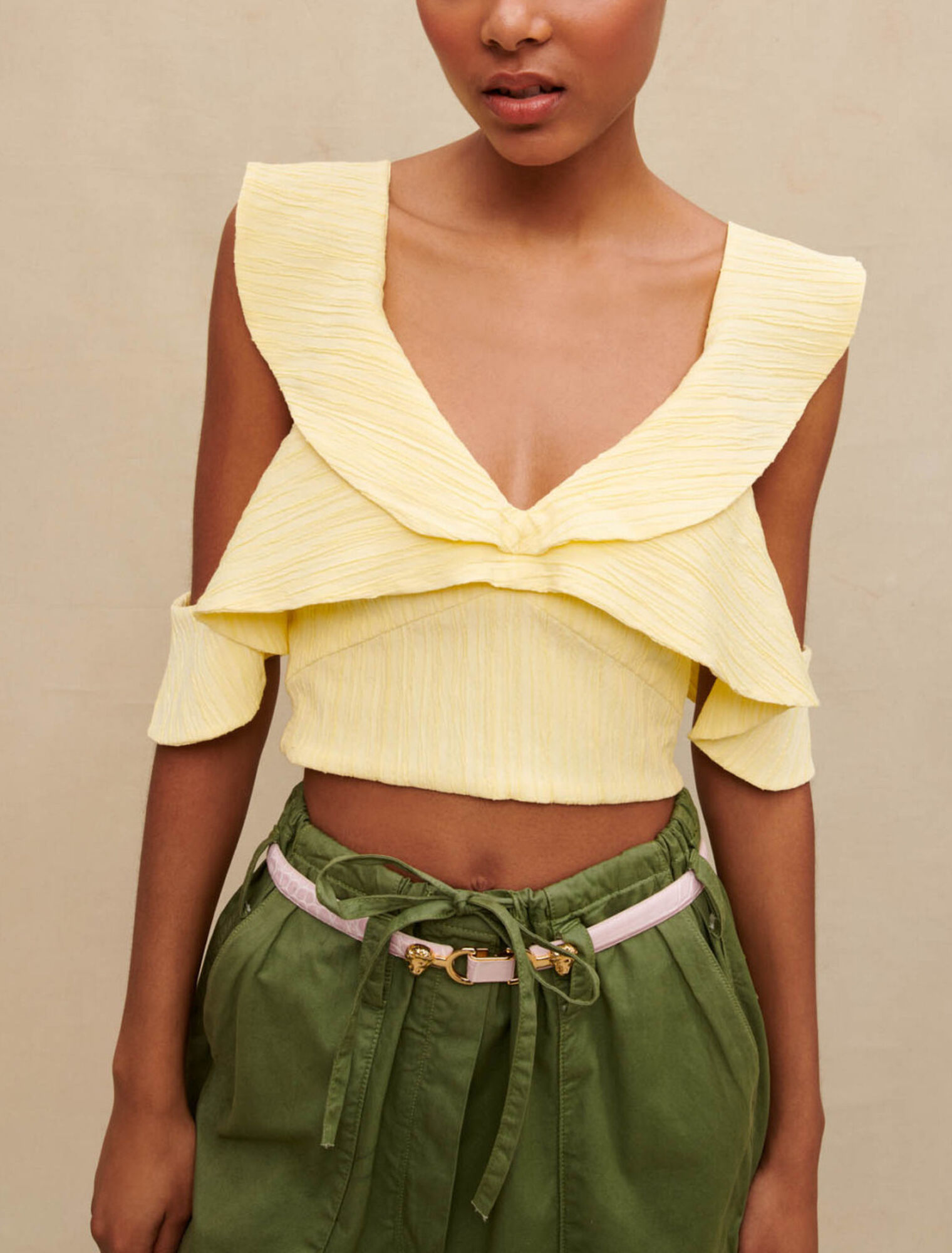 Top smocked