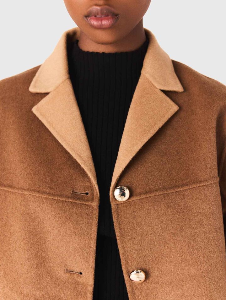 Cappotto double face medio lungo