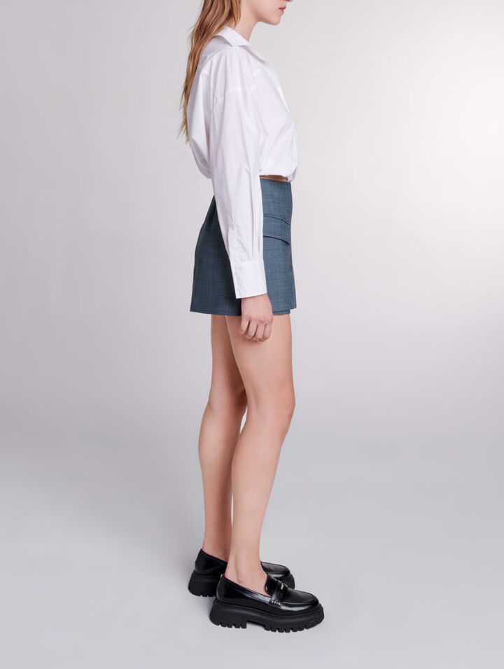 Shorts trompe l'œil