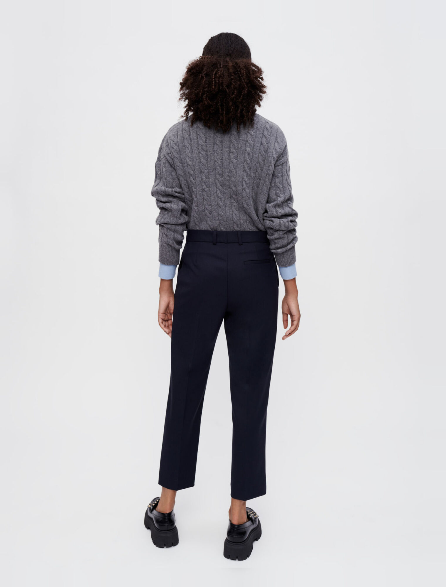 Pantaloni da abito a gamba dritta