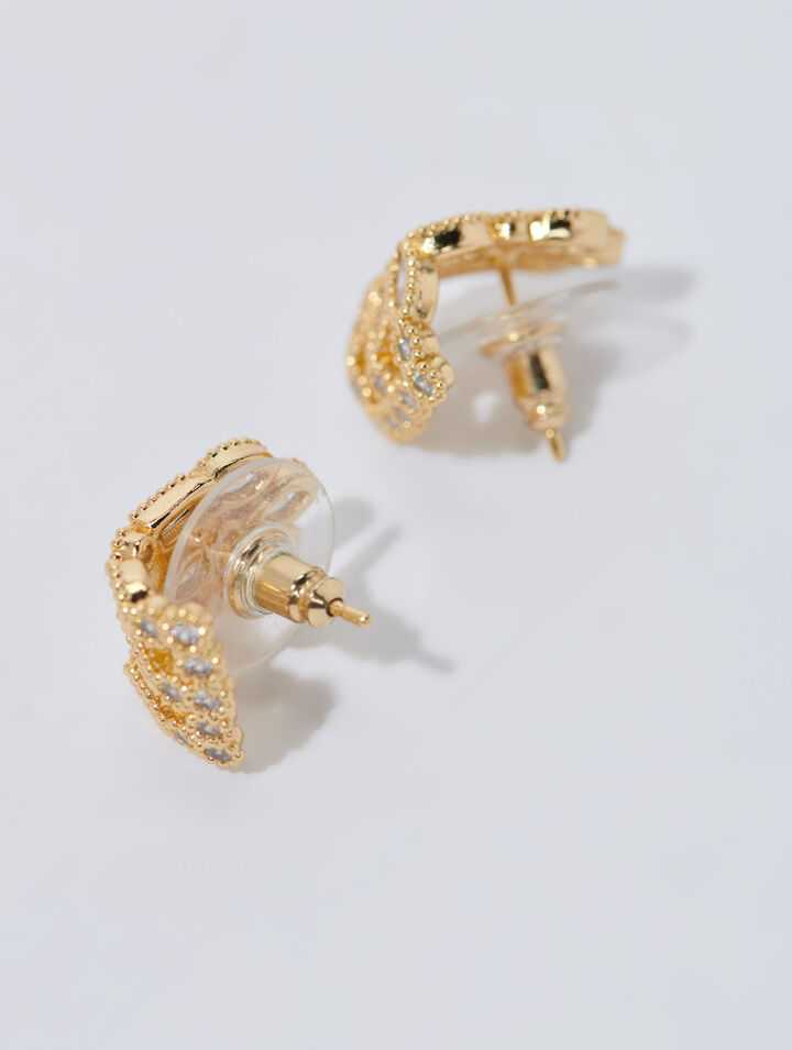 Orecchini con strass