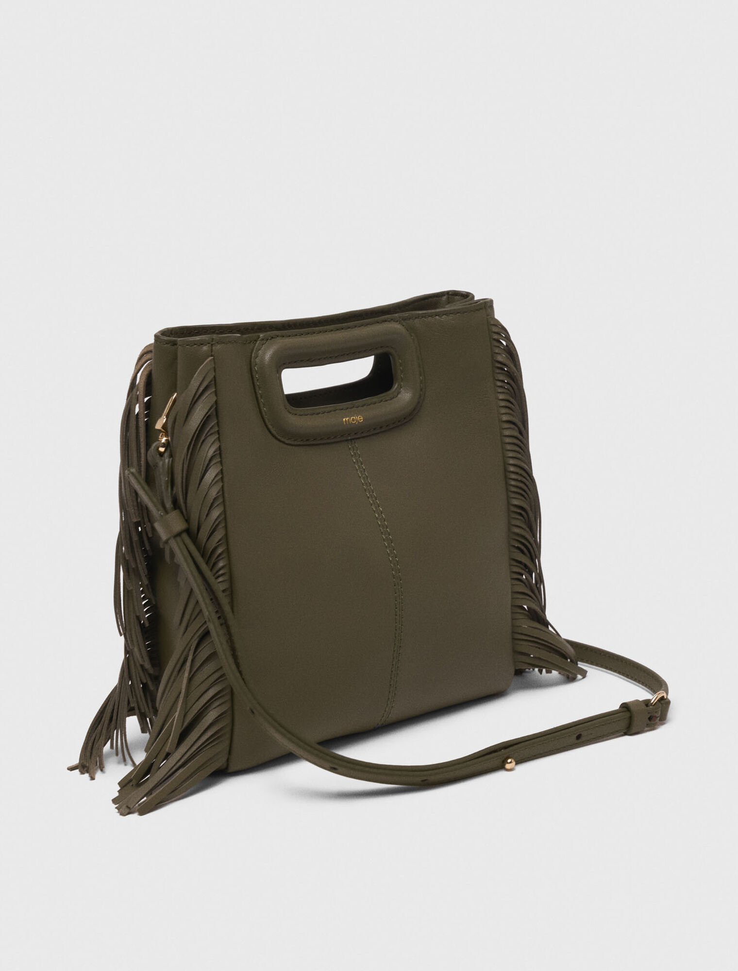 Borsa M in pelle liscia