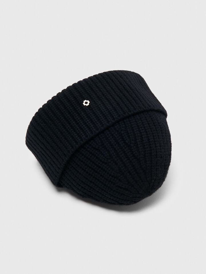 Berretto in lana e cashmere