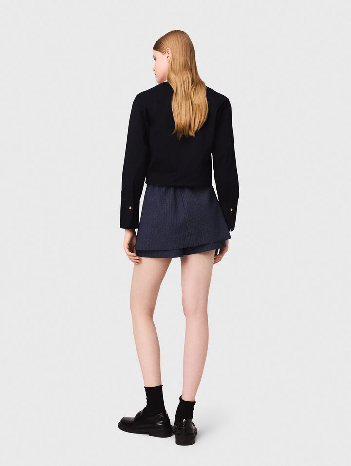 Shorts con strass