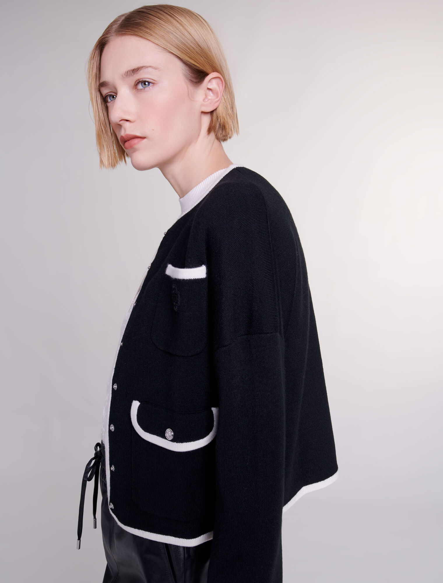 Cardigan in maglia