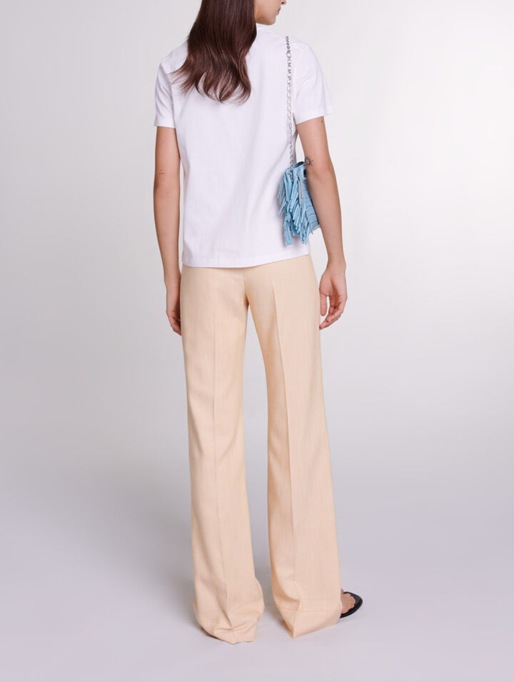 T-shirt con stampa Paradisio