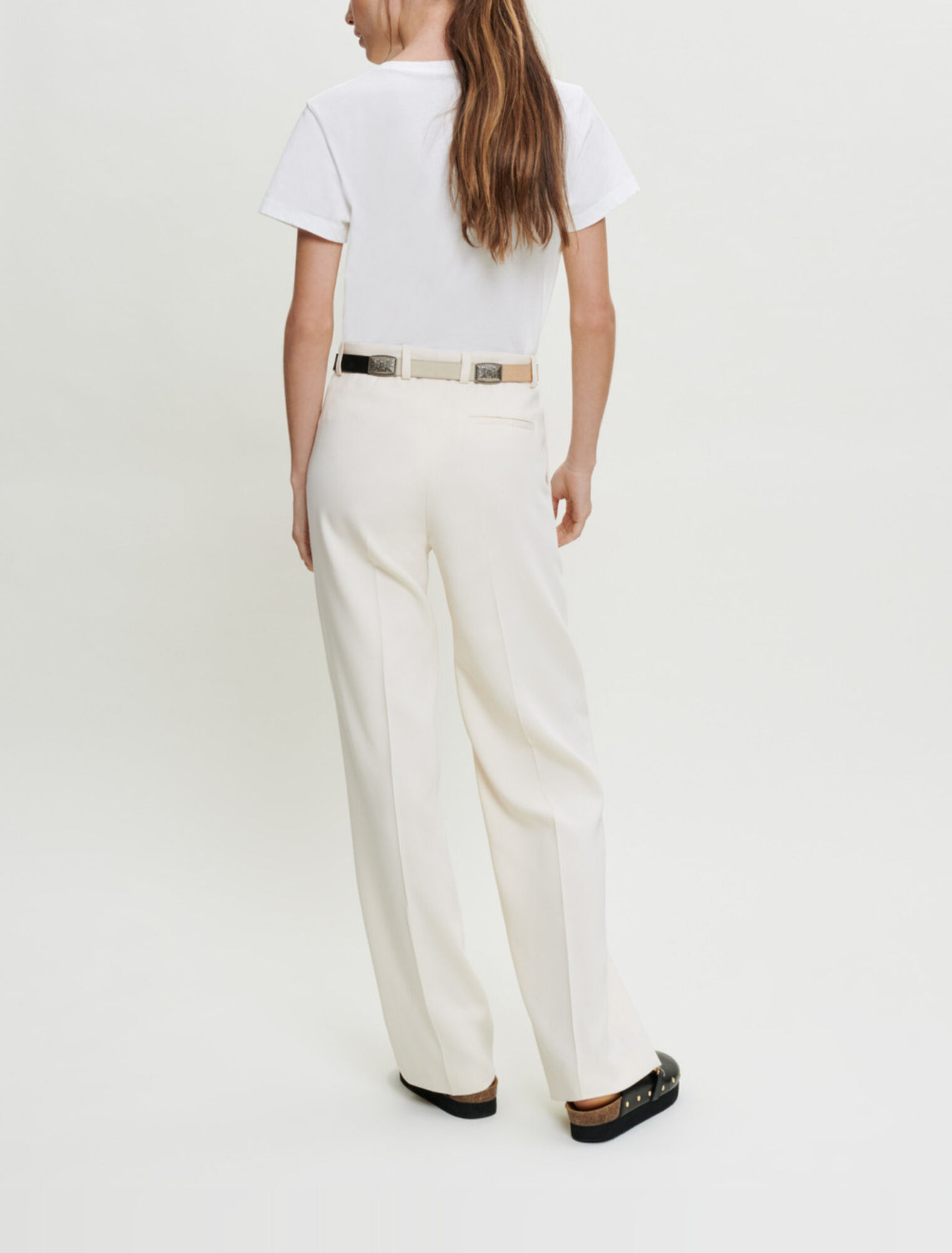 Pantaloni da tailleur ampi 