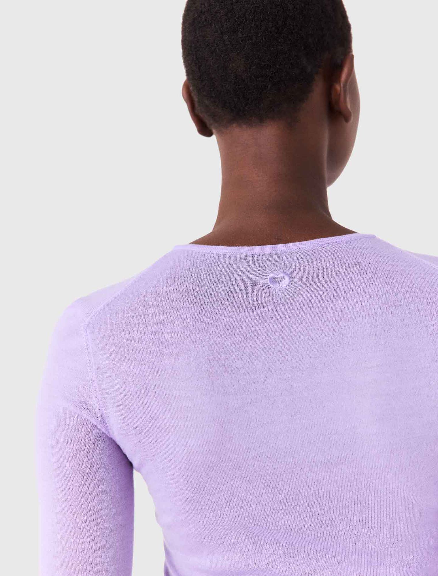Pullover girocollo seconda pelle