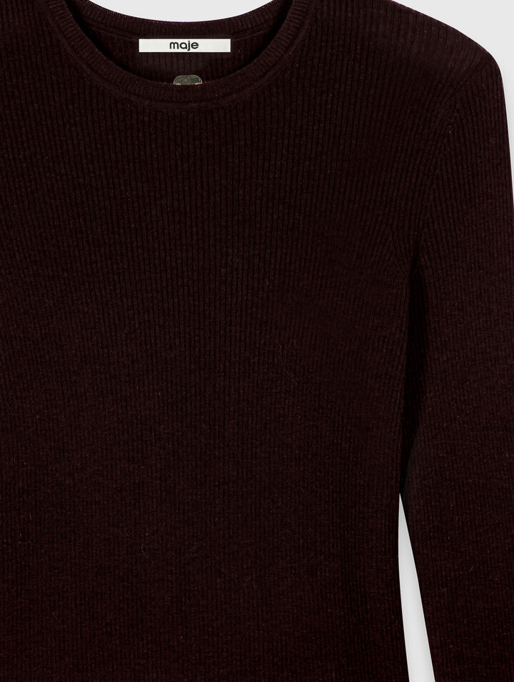 Maglia girocollo seconda pelle