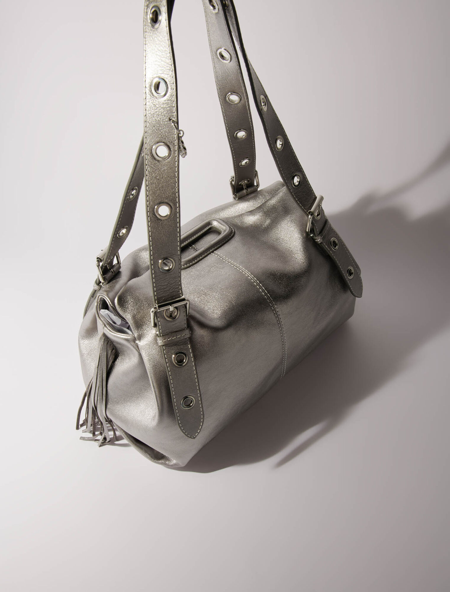 Borsa Miss M XL pelle metallizzata