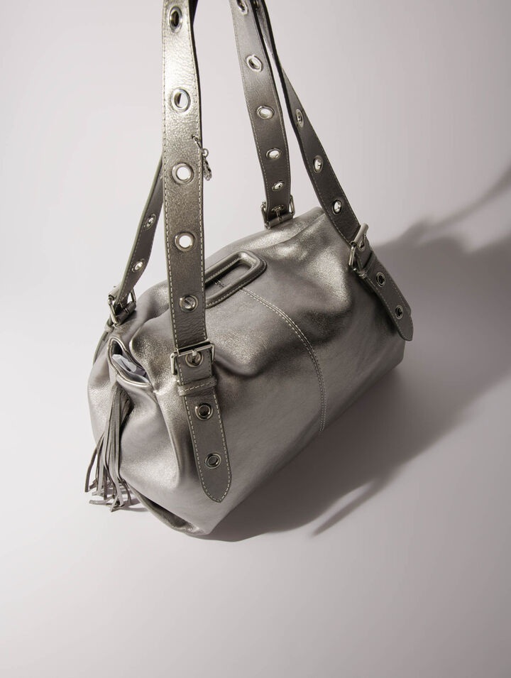 Borsa Miss M XL pelle metallizzata
