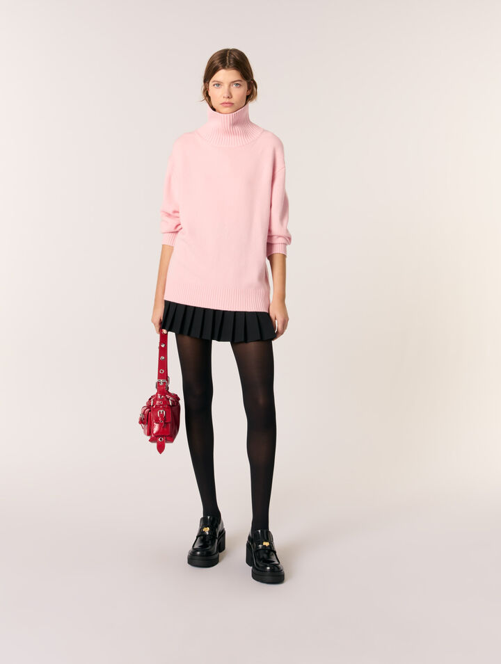 Maglia dolcevita in lana e cashmere