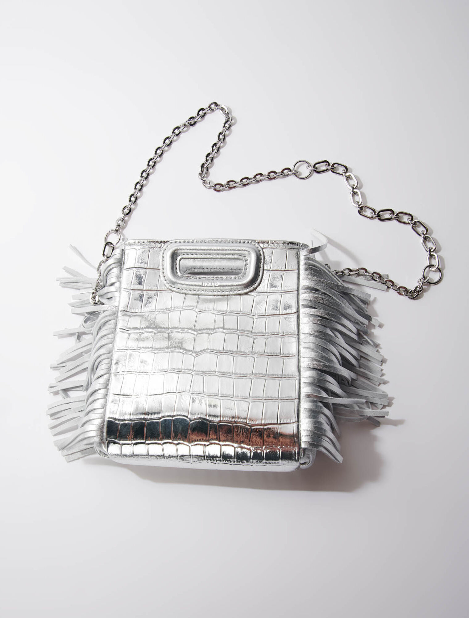 Borsa M Mini in pelle di coccodrillo