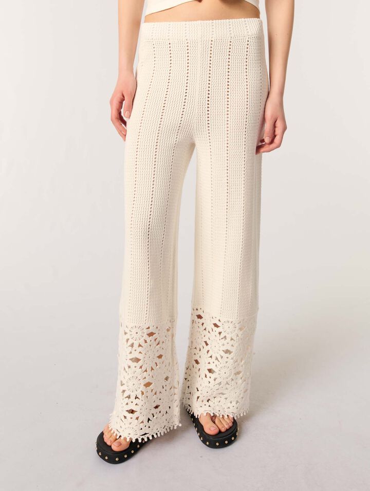 Pantaloni in crochet