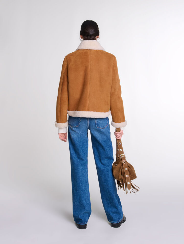 Cappotto pelliccia effetto montone