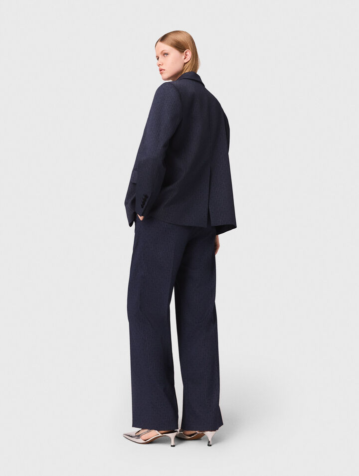 Giacca da tailleur con strass